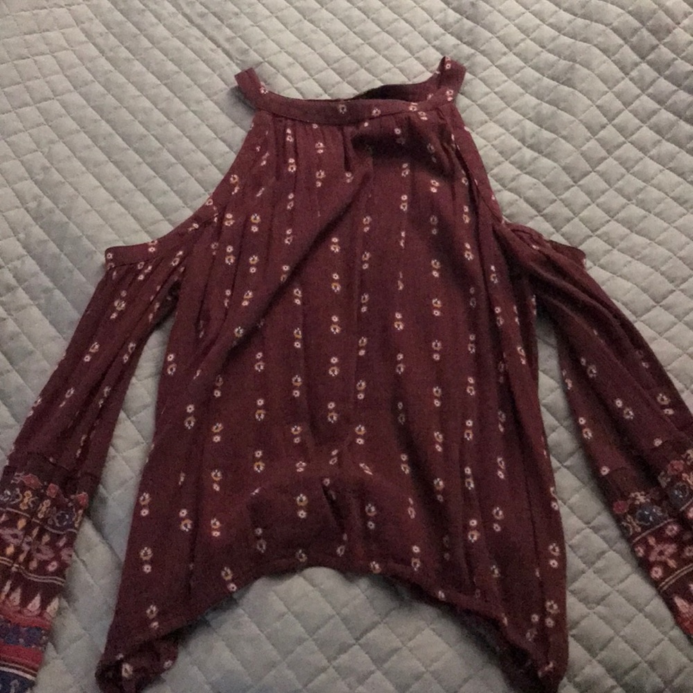 Off The Shoulder Shirt / Tank with Long Sleeves